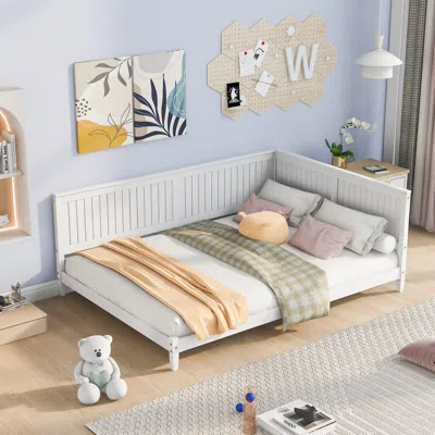 Streamdale Furniture Streamdale Full Size Wood Daybed/sofa Bed Version Ii