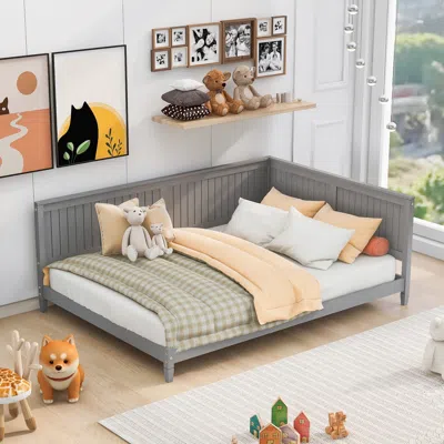 Streamdale Furniture Streamdale Full Size Wood Daybed/sofa Bed Version Ii