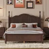 Streamdale Furniture Streamdale Full Size Wood Platform Bed Frame