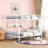 Streamdale Furniture Streamdale Full Xl Over Queen Metal Bunk Bed