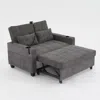 Streamdale Furniture Streamdale Futon Chair Bed Convertible Chair 3-in-1 Pull Out Sleeper Chair Beds With Usb Ports