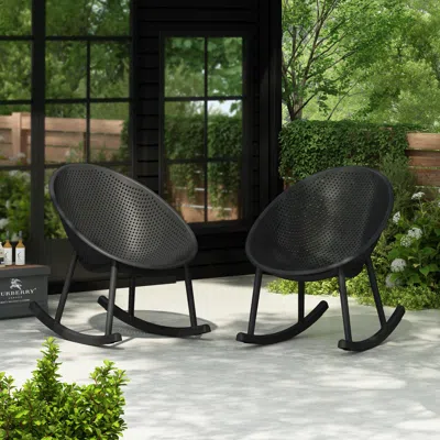 Streamdale Furniture Streamdale Gable Rocking Chair (set Of 2)
