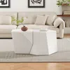 Streamdale Furniture Streamdale Geometric Coffee Table Set - Modern Nesting Tables