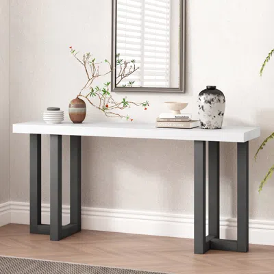Streamdale Furniture Streamdale Geometric Console Table - Pine Legs