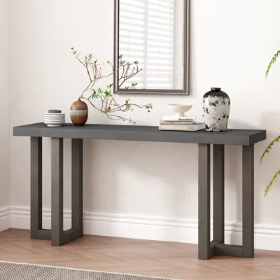 Streamdale Furniture Streamdale Geometric Console Table - Pine Legs