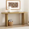 Streamdale Furniture Streamdale Geometric Leg Console Table