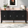 Streamdale Furniture Streamdale Geometric Sideboard: Elegance For Any Room