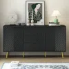 Streamdale Furniture Streamdale Geometric Sideboard With Conical Legs