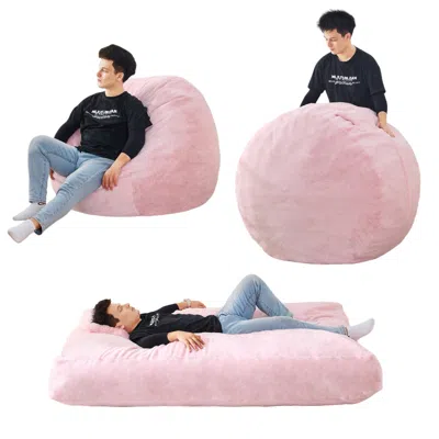 Streamdale Furniture Streamdale Giant Convertible Bean Bag Lazy Chair To Bed, Machine Washable