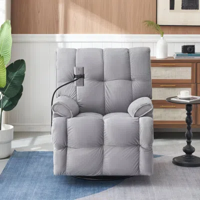 Streamdale Furniture Streamdale Gray Single Chair: Soft & Cozy For Small Spaces