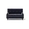 Streamdale Furniture Streamdale Grey 2 Seater Sofa Sleeper With Recline Fuction