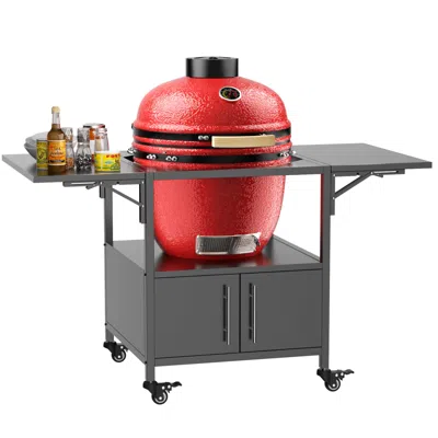 Streamdale Furniture Streamdale Grill Table For Big Green Egg & Kamado Joe Jr
