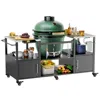 Streamdale Furniture Streamdale Grill Table For Big Green Egg & Kamado Joe Jr