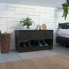 Streamdale Furniture Streamdale Hamilton Storage Bench, Two Open Shelves, Two Drawers