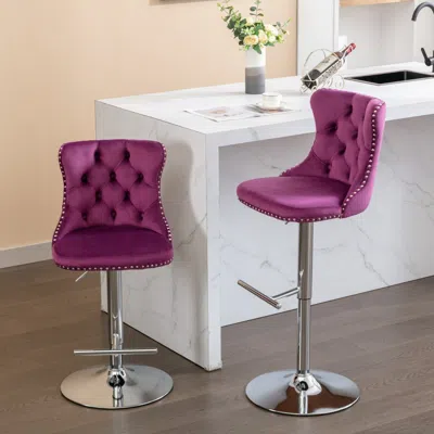 Streamdale Furniture Streamdale Hand-crafted Bar Chair With Ergonomic Support And Durable Base