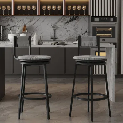Streamdale Furniture Streamdale Handwoven Bar Stool Comfort
