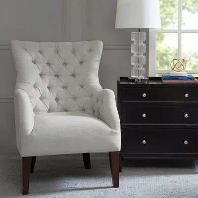 Streamdale Furniture Streamdale Hannah Button Tufted Wing Chair