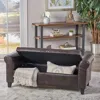 Streamdale Furniture Streamdale Hayes Armed Storage Bench