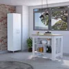 Streamdale Furniture Streamdale Hayne Kitchen Set: 9 Shelves, 2 Doors, Island & Pantry