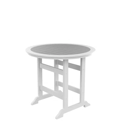 Streamdale Furniture Streamdale Hdpe Bar Table, Dining Table, Patio Bar Set, Counter Height Table
