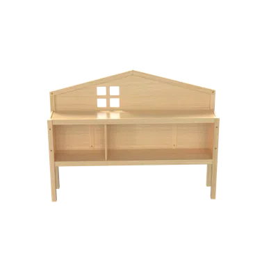 Streamdale Furniture Streamdale Headboard Storage Cabinet For Full-size Montessori Floor Bed