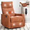 Streamdale Furniture Streamdale Heat Massage Recliner In Fabric
