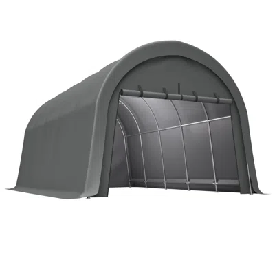 Streamdale Furniture Streamdale Heavy-duty 12x20 Ft Carport Canopy, Commercial-grade Steel Frame Garage Shed