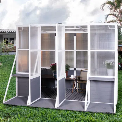 Streamdale Furniture Streamdale Heavy Duty Outdoor Greenhouse For Winter & Sunroom Storage