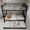 Streamdale Furniture Streamdale Heavy-duty Twin Over Twin Bunk Bed - Black