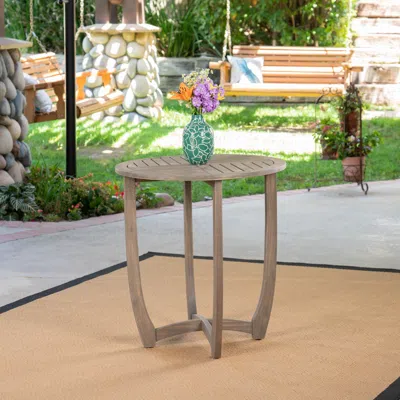 Streamdale Furniture Streamdale Hermosa 27.5" Circular Wood Table