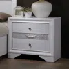 Streamdale Furniture Streamdale Hidden Jewelry Drawer Nightstand Table
