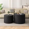 Streamdale Furniture Streamdale Honeycomb Nested Coffee Table Set (set Of 2)