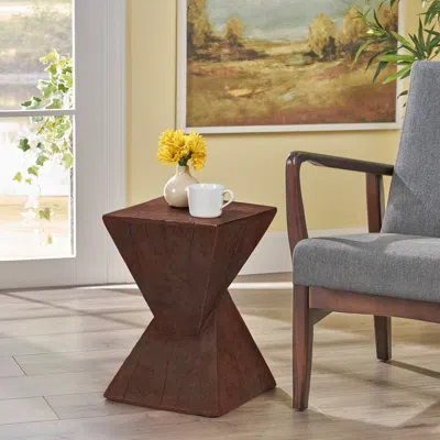 Streamdale Furniture Streamdale Hourglass Side Table - Indoor/outdoor Use
