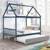 Streamdale Furniture Streamdale House Full Bed With Trundle