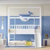 Streamdale Furniture Streamdale House Twin-over-twin Bunk Bed With Convertible Slide And Ladder