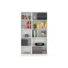 Streamdale Furniture Streamdale Idalia 2 Piece Living Room Set With 2 Bookcases