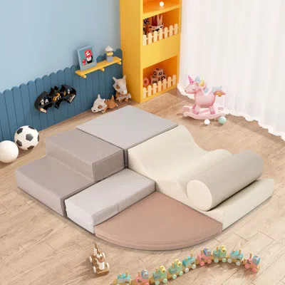Streamdale Furniture Streamdale Indoor Crawling Playset Safe & Soft Toys For Toddlers' Motor Development