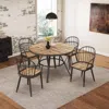 Streamdale Furniture Streamdale Industrial Birch 5-piece Dining Set