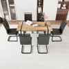 Streamdale Furniture Streamdale Industrial-style 6-piece Dining Set (59" Table)