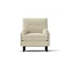 Streamdale Furniture Streamdale Ivory Sofa Chair With Recline Fuction