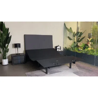 Streamdale Furniture Streamdale J300 Adjustable Queen Bed Frame: Head/foot Elevation, Zero-g