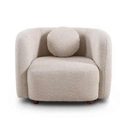 Streamdale Furniture Streamdale Japandi Style Boucle Sofa Chair