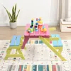 Streamdale Furniture Streamdale Kid's Multi-functional Arm Chair, Table+ 2 Benches (all-in-one)