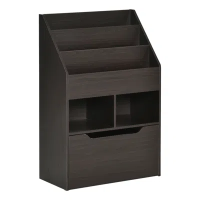 Streamdale Furniture Streamdale Kids Bookshelf With Drawer, Brown