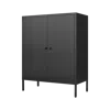 Streamdale Furniture Streamdale Kitchen Buffet Server Table With Doors & Cabinet