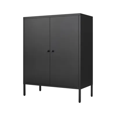 Streamdale Furniture Streamdale Kitchen Buffet Server Table With Doors & Cabinet