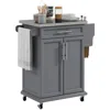 Streamdale Furniture Streamdale Kitchen Island On Wheels