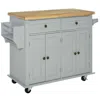Streamdale Furniture Streamdale Kitchen Island On Wheels