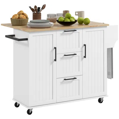 Streamdale Furniture Streamdale Kitchen Island With Drop Leaf