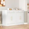 Streamdale Furniture Streamdale Kitchen Pantry & Buffet Cabinet With Adjustable Shelves